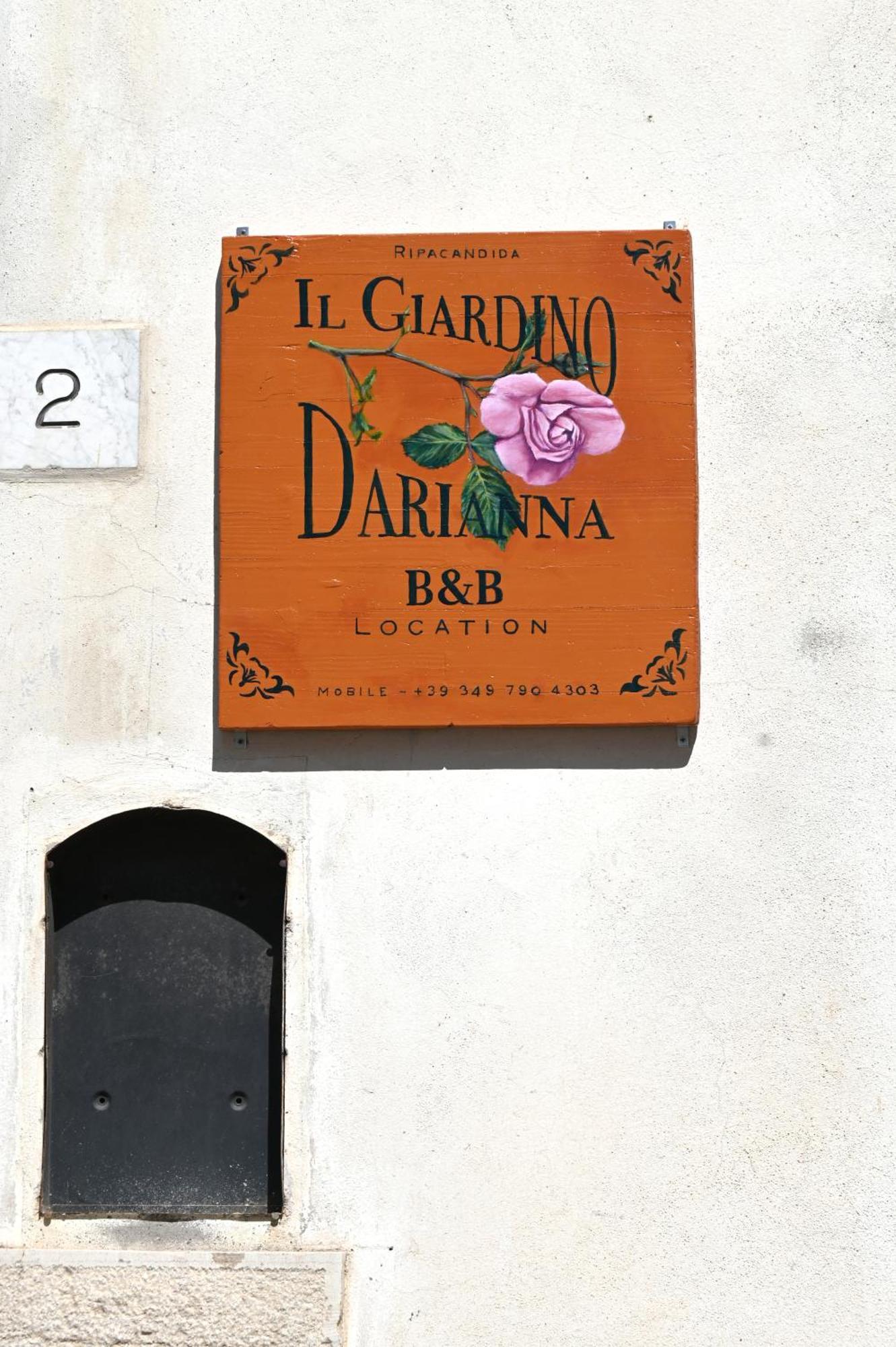 Giardino Darianna Bed & Breakfast Ripacandida Dış mekan fotoğraf